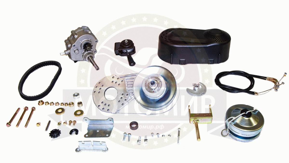 Коробка реверса с редуктором TAV 2-30, + ВАРИАТОР, звезды 12/цепь #35 и 10 цепь 420