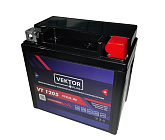 Аккумулятор 12В  5 А/ч, кислотный AGM (VEKTOR VT 1205), (113х70х107) обратная полярность, для Альфы