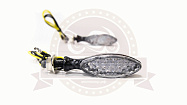 Боковой фонарь (LED) Мини 001 металл Карбон (овальчик, вытянутый) (компл. - 1 пар) Боковой фонарь (LED) Мини 001 металл Карбон (овальчик, вытянутый) (компл. - 1 пар)