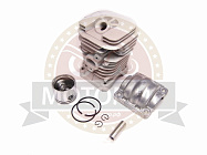 Поршневая в сборе б/п Партнер 351 D38 mm (ХРОМ) с поршнем 300387-49 крыш.