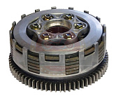 Барабан сцепления LF163 FML-2MP (8 пазов+8 полупазов) 6 болтов, 6 дисков в сборе с дисками (E06-12)