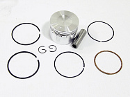 Поршень 52,40 мм 4 такт. Delta 110 см3, TTR125, Kayo (кольца, палец d13мм, стопорн кольца) STD