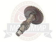 Вал редуктора 157QMJ (ATV150) T150 промежуточный с шестерней L-116 мм 41 зуб (15 зуб)