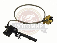 Гидравлика задняя в сборе DINGO T110,T125,Т150 (L-1100mm, 1 поршень) (Пр)