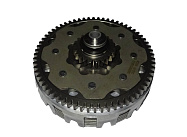 Барабан сцепления 177MM Zongshen NC250  ZS в сборе (8 паз+8 полупаз) 6 болт 7 диск (22000-ME30-0000)