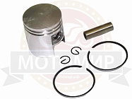 Поршень 41,00 мм 2 такт.скутер AD50, Sepia (кольца, палец d10мм, стопор. кольца) STD