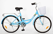 Велосипед 24" LINK HC2404, низкая рама, дорожный (+КОРЗИНА)
