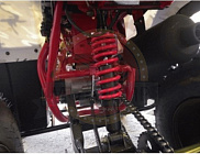 Амортизатор задний (L-300mm, D1-10mm, H1-30mm, D2-10mm, H2-30mm) АТВ с колесами 10"