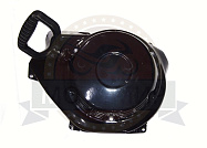 Стартер LIFAN 182F/188F/190F/192F в сборе, для снегоуборщика, зимний (кожух без отверстий) (НАБОР)