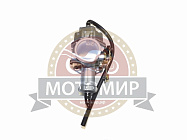 Карбюратор PZ27 157FMI, 162FMJ, (CG125/150) флажок под трос (слева) Bullet 150 HQ150 (НАБОР)