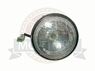 Фара со светодидным кольцом типа " АНГЕЛЬСКИЕ ГЛАЗКИ"  белого цвета  (ТЮНИНГ для Альфы) (НАБОР