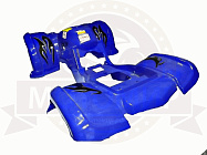 Пластик корпуса передний + задний Termit LIBRO (НАБОР)