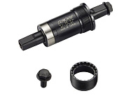 Каретка-картридж NECO B910 под квадрат, BSA 1.37”x 24T, R/L. 68/122,5мм.Ось 10В21,ст.чашки, ст.кор