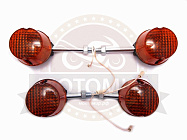 Поворотник на ИЖ (BF-03)  круглый (комплект) (ТСП)