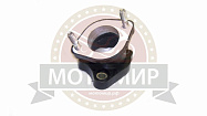 Патрубок карбюратора (впускной) CG250 167FMM загнутый (d30) (18031012) (НАБОР)