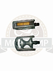 Педали Вело алюминий Comfort+противоскользящая поверхность 101х72мм. (FP-920В)