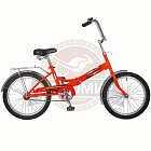 _Велосипед 20'' TG-20 NOVATRACK (складной,1ск,торм.V-Brake, багаж.,зв.) красный