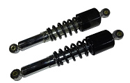 Амортизатор задний (L-335mm, D1-12mm, D2-10mm) Минск, улучшенные, черная пружина