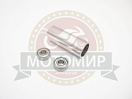 Ролик тросоприемника короткий ( 1-н ролик + 2-а подшипника 80018) вертикальный