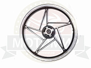 Обод 18" передний литой,  диск. тормоз 1,6-18  Cobra Cross Fire (звезда) 4 отв