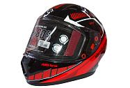 Шлем интеграл SHIRO SH-805 FORZA, цвет RED, размер L
