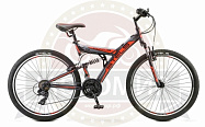 Велосипед 24" STELS FOCUS MD 18 SP (рама ст.16", 18ск, 2х подвес, аморт.вилка, ал.обода, торм.диск.)