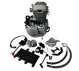 Двигатель 4т. 300 см3 FE300 LONCIN (LX176YMN)+радиатор маслянного охлаждения