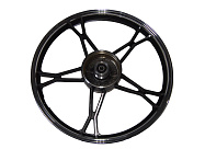 Обод 17" задний литой, барабан. тормоз 1,4-17  Альфа, FORESTER STREET (НАБОР)