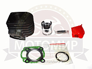 Поршневая группа 2х такт скутер 1E40QMB (Stels QJ50) 50 см3 , 40 мм (палец 12 мм) (Yamaha)