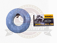 Камера  4" 4.10/3.5-4 мотосамокат, вентиль TR87, WANDA Камера  4" 4.10/3.5-4 мотосамокат, вентиль TR87, WANDA