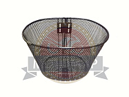 Корзина передняя 310х220х220мм, черная HUALONG (EBK-10)