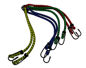 Резинка для крепеления багажа ("ПАУК") (в комплекте 4шт разноцвет.) с мет. крючками 82300 Резинка для крепеления багажа ("ПАУК") (в комплекте 4шт разноцвет.) с мет. крючками 82300