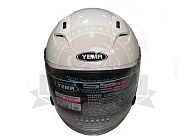 Шлем открытый YM-637 "YAMAPA", белый, размер L (с антикрылом) NEW