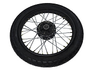 Колесо 17"  в сборе 1,6х17  TRICKLER XY110-17A заднее спицованное