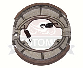 Колодки тормозные барабан зад. скутер GALAXY (НАБОР)