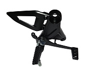 Подножка водителя HIRO 250 правая, в сборе с кронштейном и педалью тормоза (T2BP030109B00100)