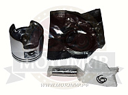 Поршень 44,00 мм 2 такт.скутер AD65 (кольца, палец d10мм, стопорн. кольца)