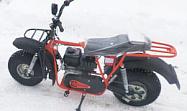Мотоцикл СПРИНТ 8R-LE-8" на редукторе, колеса 8” (20х7-8’’), LIFAN KP230ER, фара, электростартер