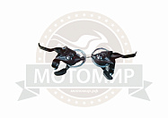 Шифтер с тормозными ручками для велосипеда, лев.3 ск, прав.8 ск. ESS-36