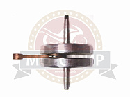 Коленвал Минск 6В под подшипник 303 (1 короткая шейка) (105-104003П)  Китай