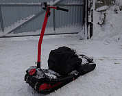 Мотосноуборд SIBMASTER DRIVE (красная рама)