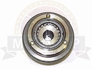 Маховик зажигания 166FMM в сборе с муфтой (E04-1) (НАБОР) Маховик зажигания 166FMM в сборе с муфтой (E04-1) (НАБОР)