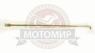 Тяга заднего тормоза Альфа "Zodiak" в сборе с пружиной и гайкой (430мм)