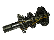 Вал вторичный VJP250-4 172FMM в сборе под задний ход (15030130, 15020158)