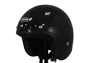 Шлем открытый YM-629 "YAMAPA", черный, размер L (типа "крутой пилот")
