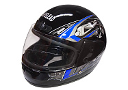 Шлем интеграл "Safelead" HF-101 NEW черный (Q19B)(Q29) размер S
