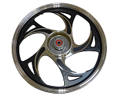 Обод 17" задний литой, барабан. тормоз 1,6-17  Альфа, Дельта, Zodiak "КОГОТЬ ТИГРА" (610-2) Тип 1