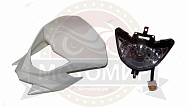 Фара X-MOTOS 125 и 140 в сборе с щитком