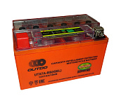 Аккумулятор 12В  7 А/ч  UTX7A-BS iGEL, OUTDO  (150х86х94)  гелевый,  прямая пол.
