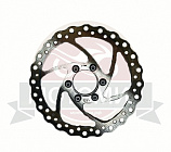 Диск тормозной для велосипеда 160мм резьбовой